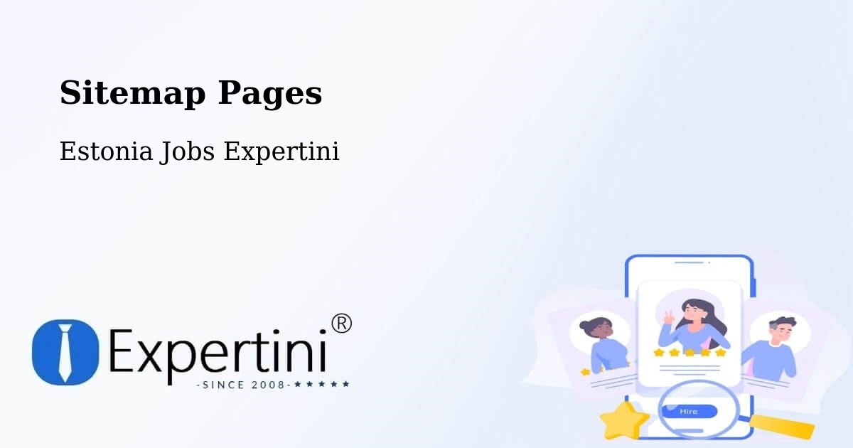 Sitemap Pages - Tootsi - Estonia Jobs Expertini