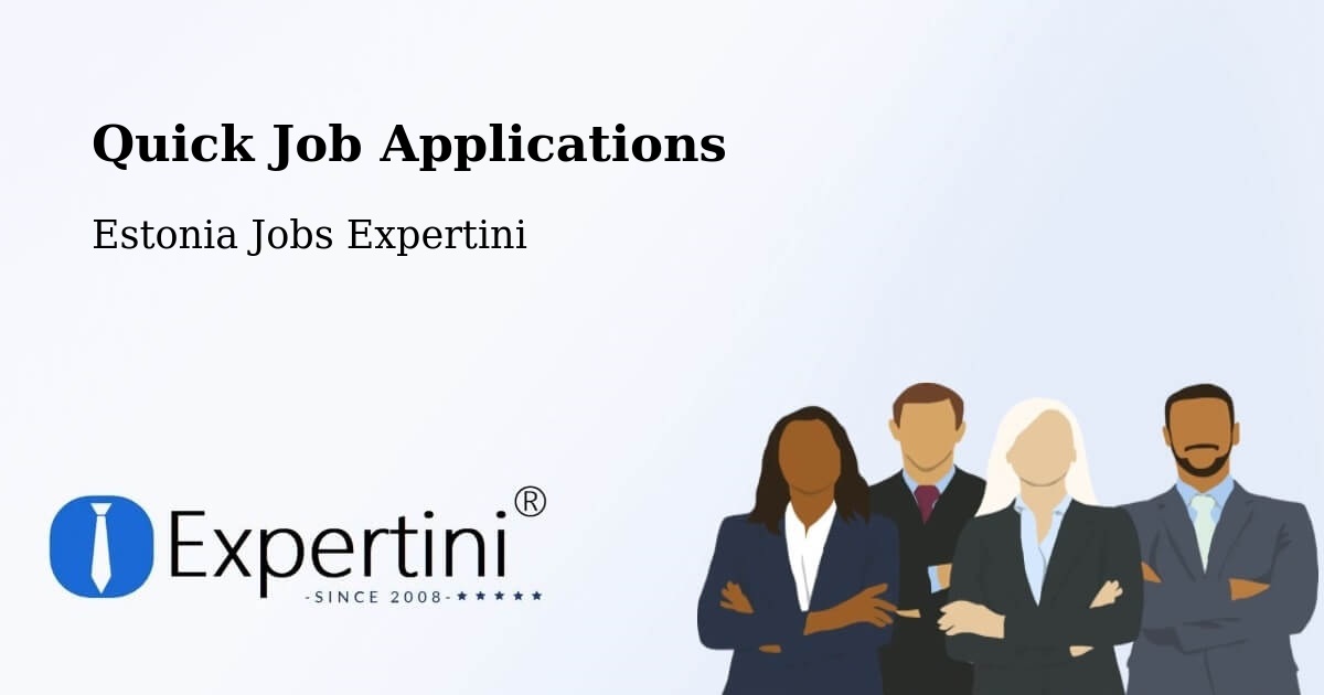 Quick Apply Feature – Tootsi - Estonia Jobs Expertini
